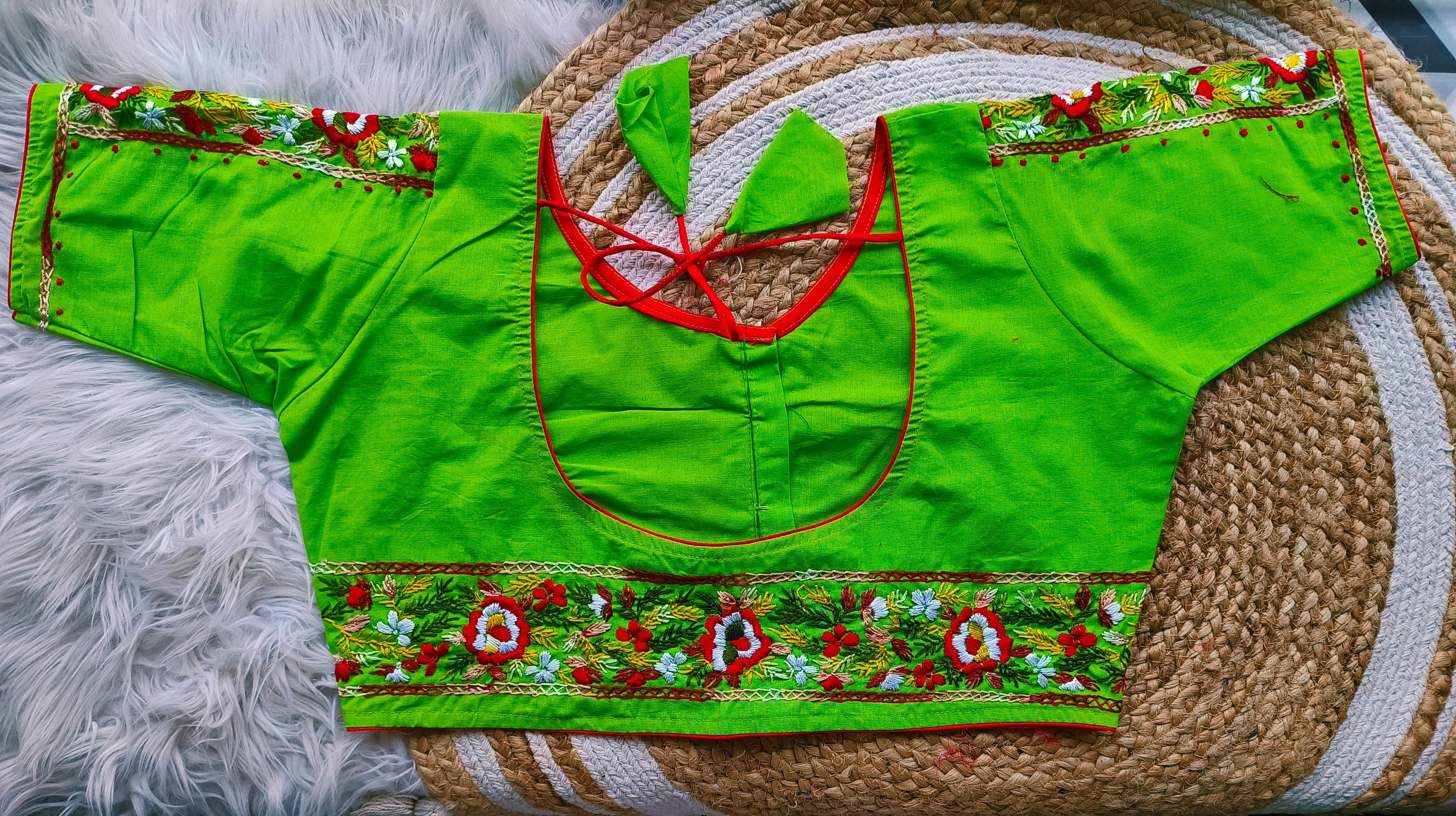 Embrace Elegance with Kathastich Handwork Cotton Kurti: A Tale of Tradition and Modernity