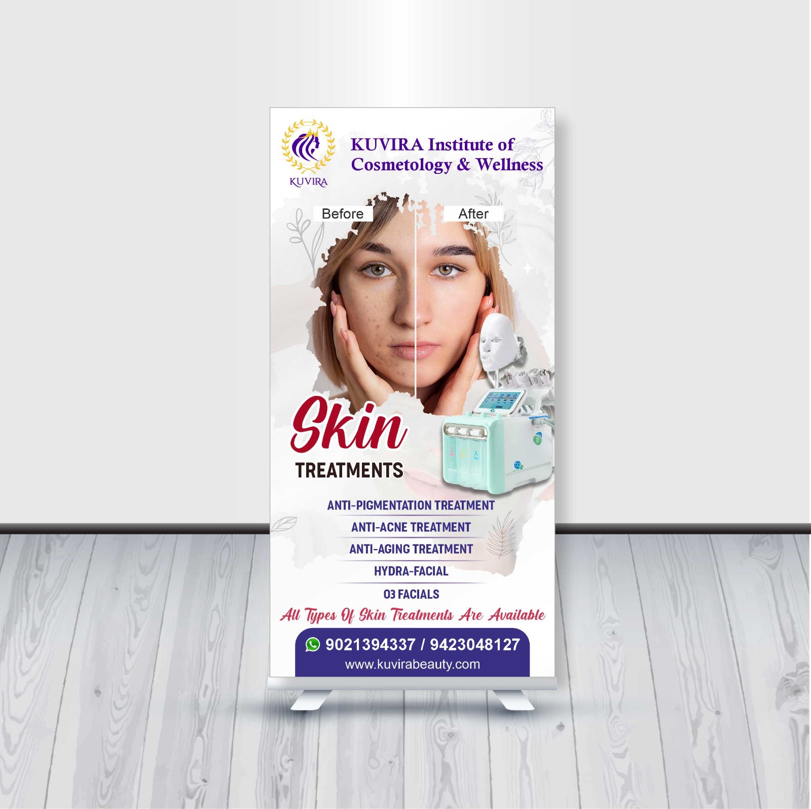 Transforming Lives: Kavita's Journey to Radiant Skin with the Kuvira Institute