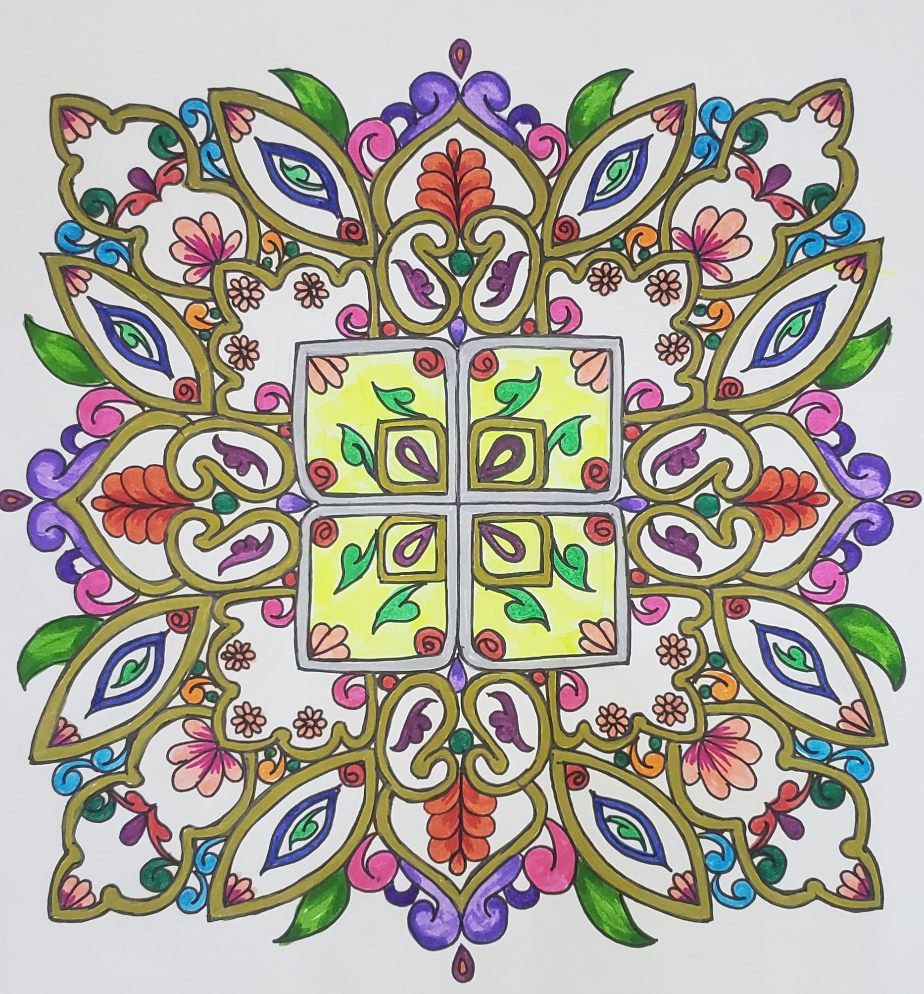 Nurturing the Soul through Meditative Mandala Art Mindfullexpressions® New Delhi, Delhi, 110009, India