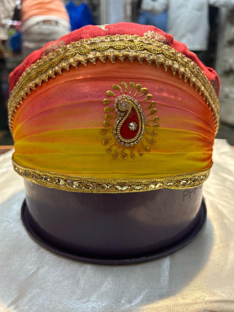 Embrace Royalty: How the Shahi Rajwadi Pagdi Transforms Celebrations | Patwa Arts