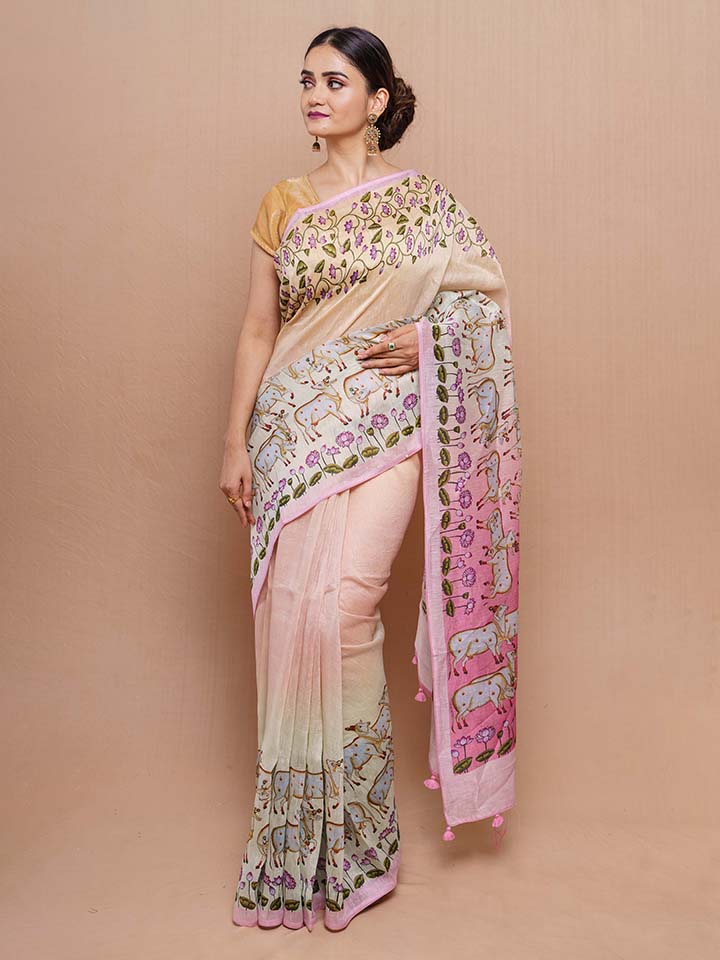 Embracing Elegance: The Transformative Power of Linen Pichwai Digital Prints