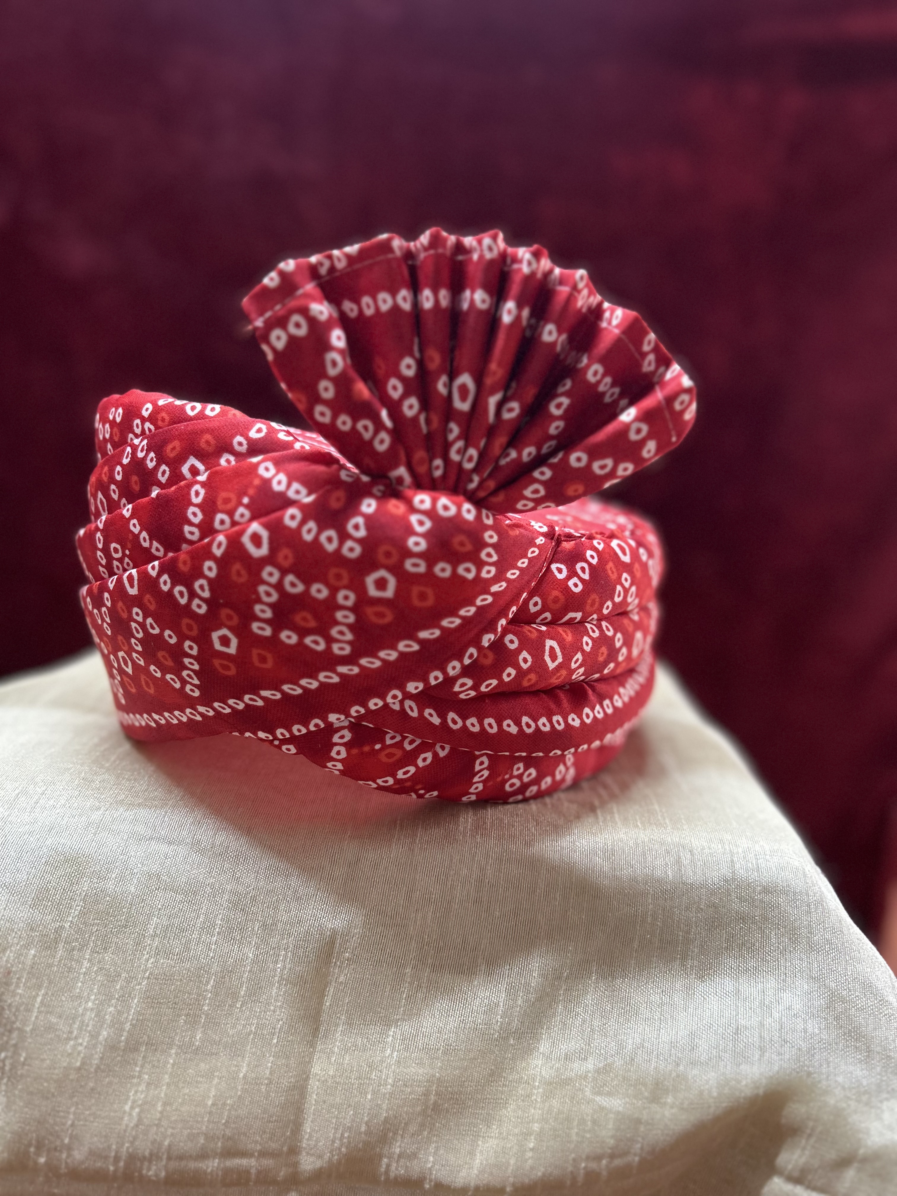 Embrace Tradition with the Bandej Pagadi: A Timeless Accessory for Every Celebration | Patwa Arts