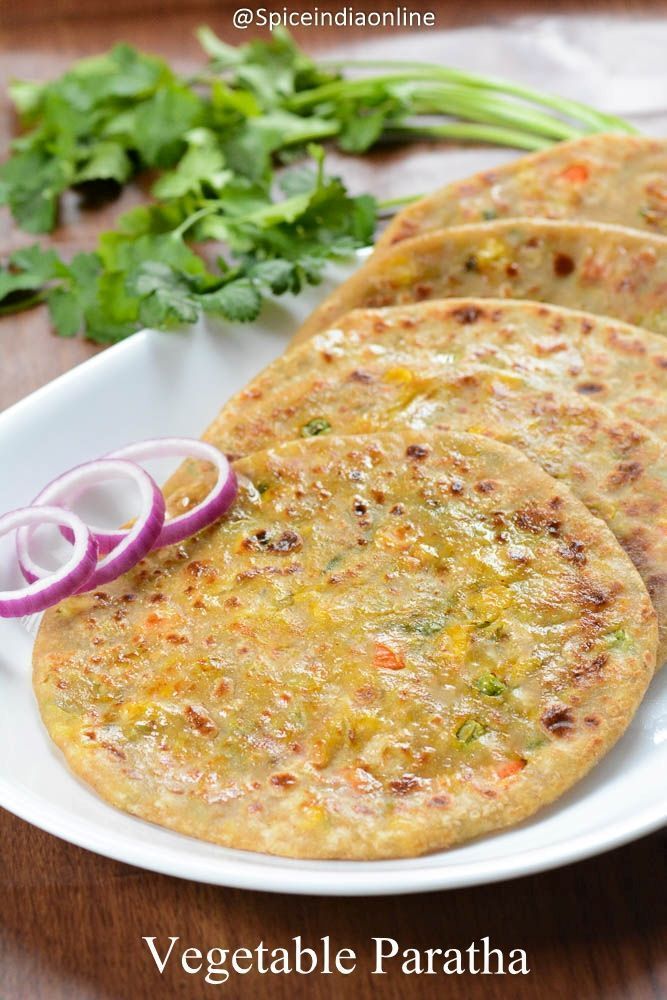 Relish the Flavors of India with Tasty Mix Vegetable Paratha