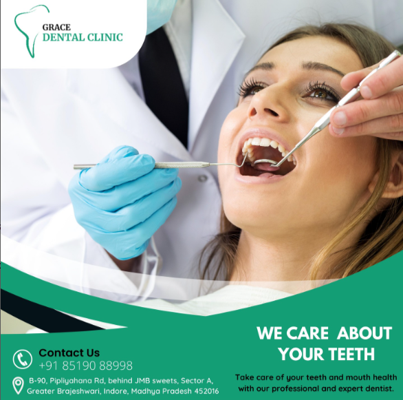 Transforming Smiles: Riya’s Journey to Confidence with Grace Dental Clinic