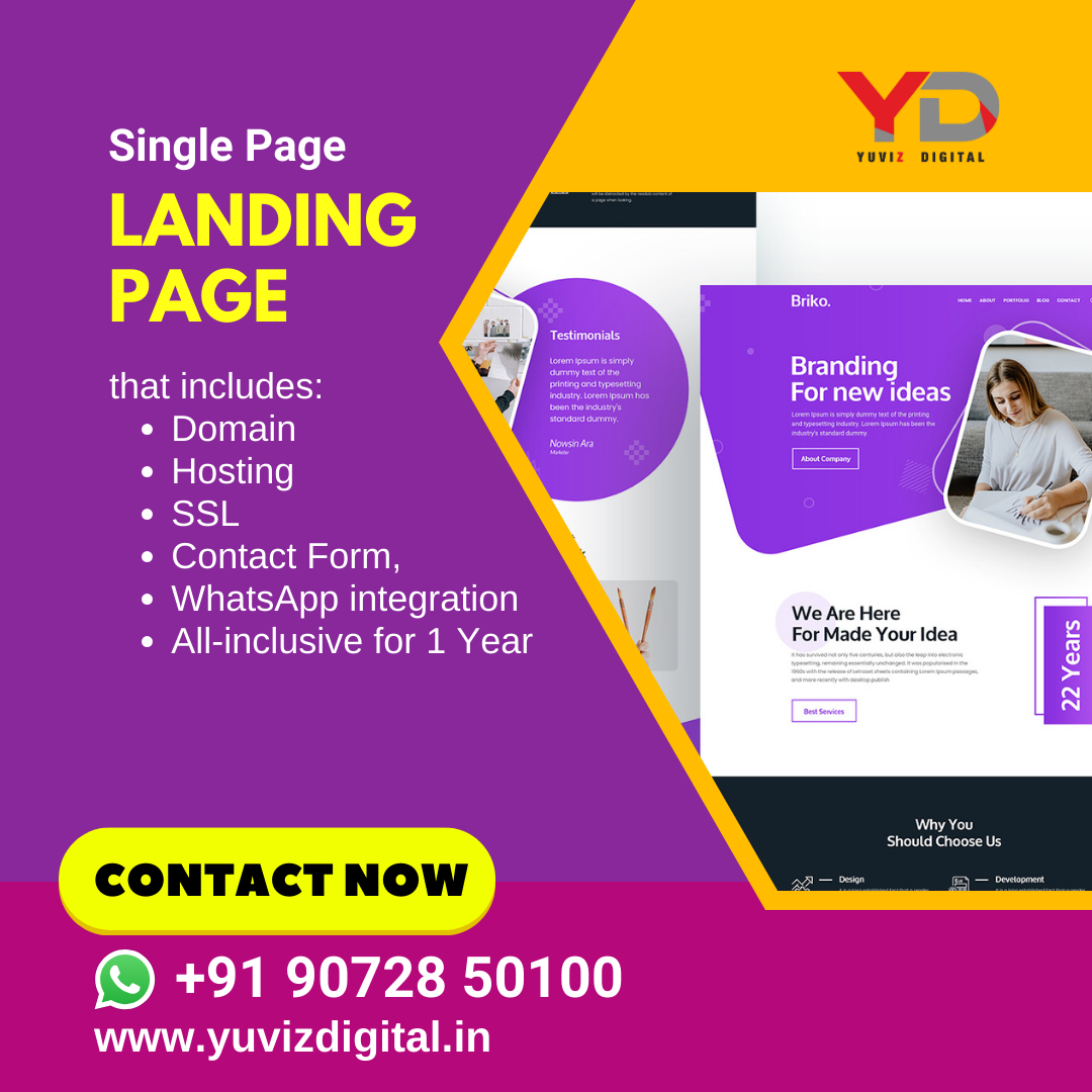 Transform Your Business with a Stunning Landing Page: Meet Rani, the Digital Entrepreneur