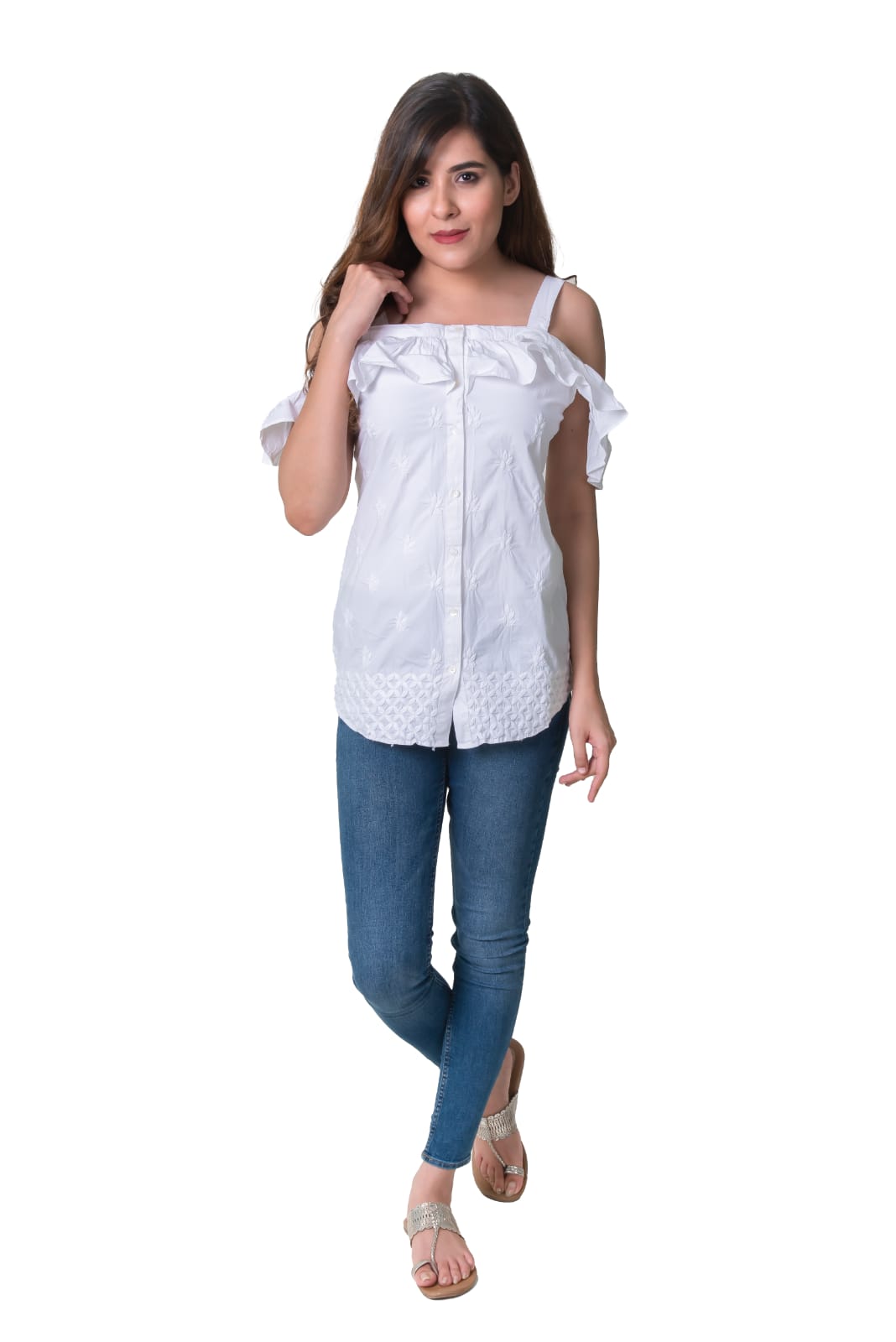 Embrace Elegance: Transform Your Wardrobe with Chikankari Off-Shoulder Tops