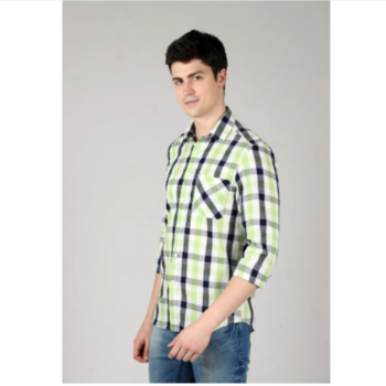 Transform Your Wardrobe: The Perfect Green Checks Shirt for the Modern Indian Man