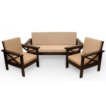 Transform Your Living Space with Shree Balaji's Wooden Sofa Set