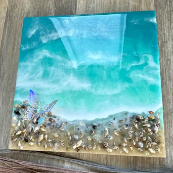 Transforming Spaces: How Resin Painting Became Radhika’s Creative Sanctuary