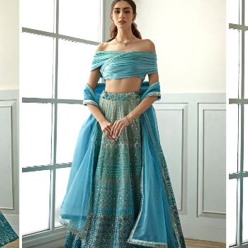 Embrace Elegance: The Shades of Blue Lehenga for Every Modern Indian Bride | Trendy Threads