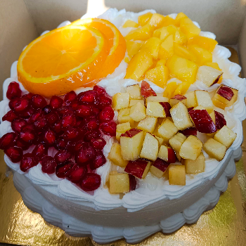 A Slice of Joy: Transform Your Celebrations with a Mix Fresh Fruit Cake