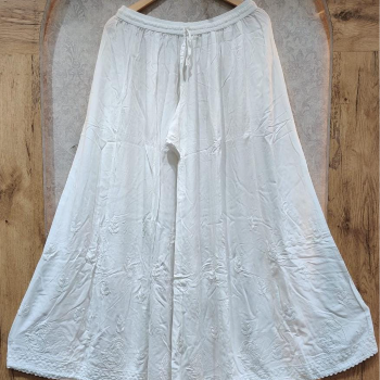 Embrace Tradition with Comfort: A Journey with Chikankari Palazzo