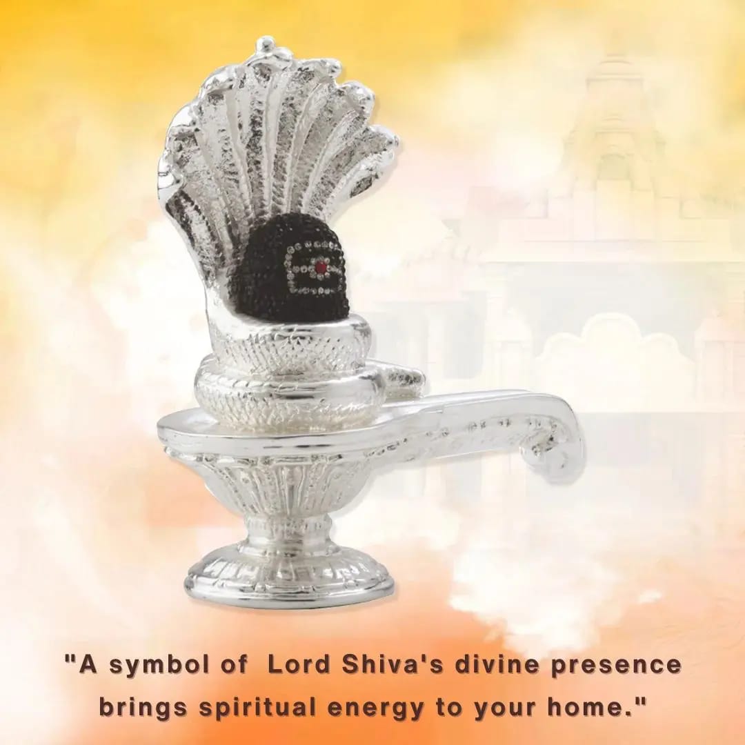 Embracing Serenity: How a 24kt Silver-Plated Shivling Transformed My Home