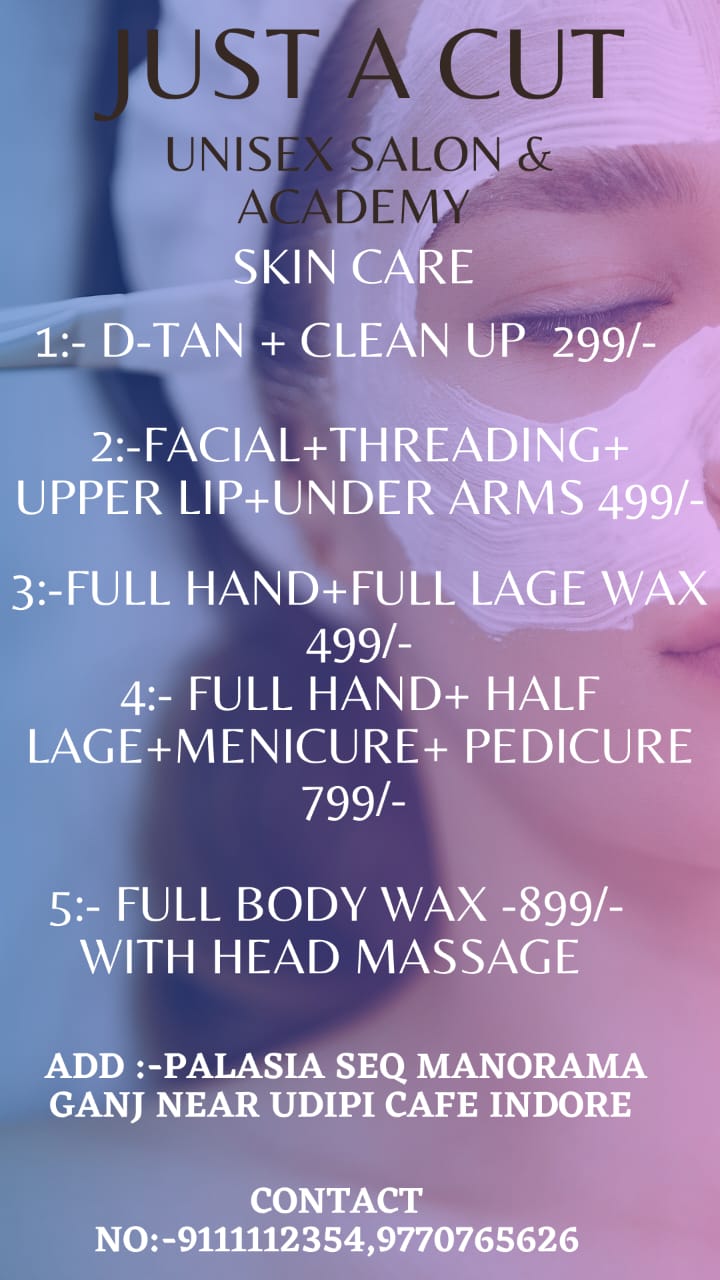 Embrace Radiance: How Just a Cut Unisex Salon Transforms Your Skin Care Routine