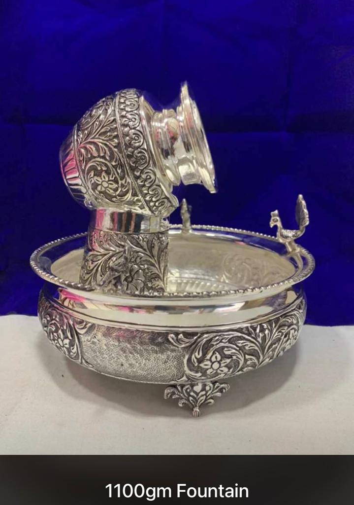 Embrace Serenity with Silver Fountain Decor: A Journey of Calm and Elegance