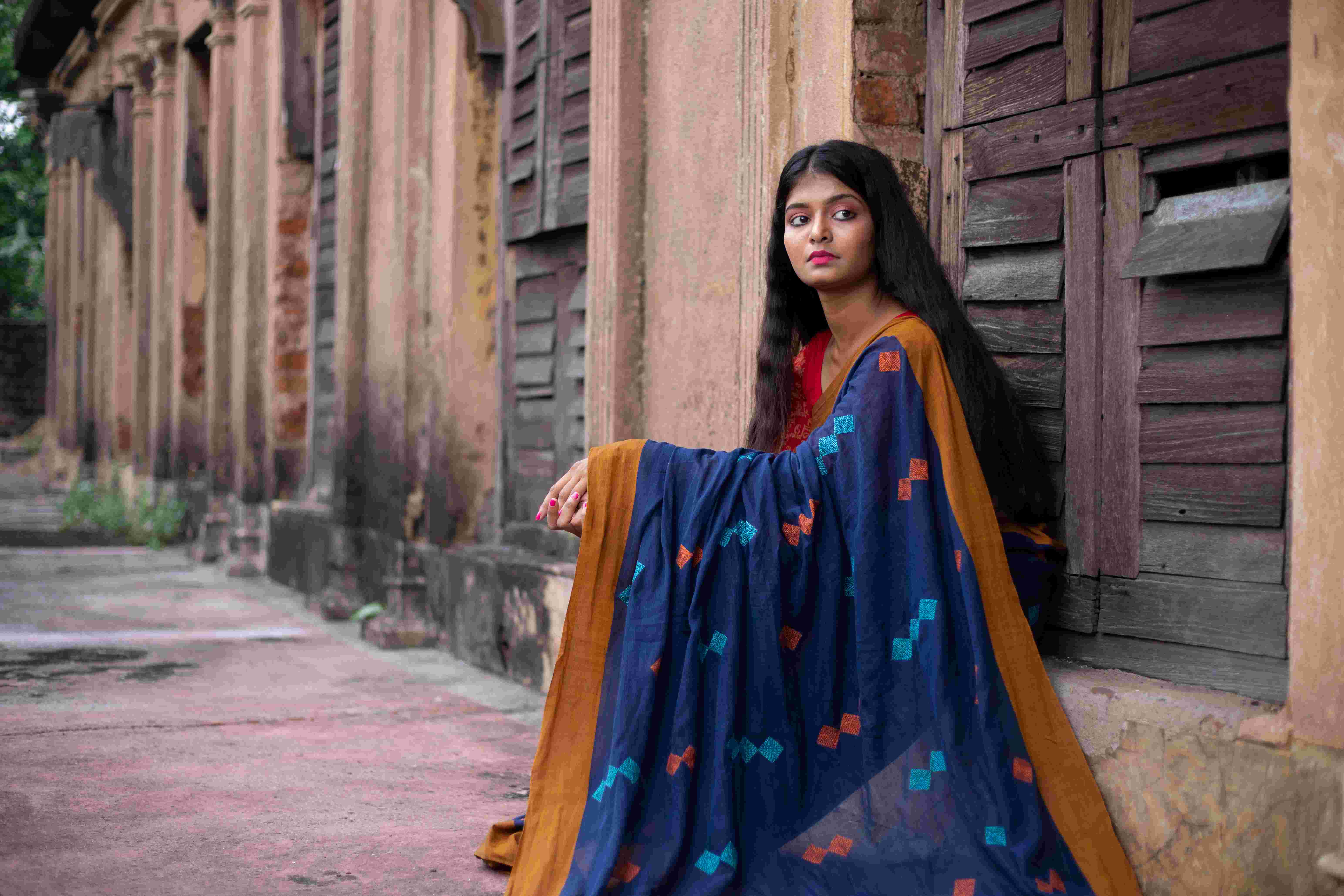 Embracing Elegance: The Story of Handcrafted Sarees and a Woman's Journey in Burnpur