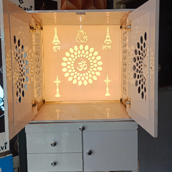 Embracing Serenity: How Acrylic Temples Transform Indian Homes