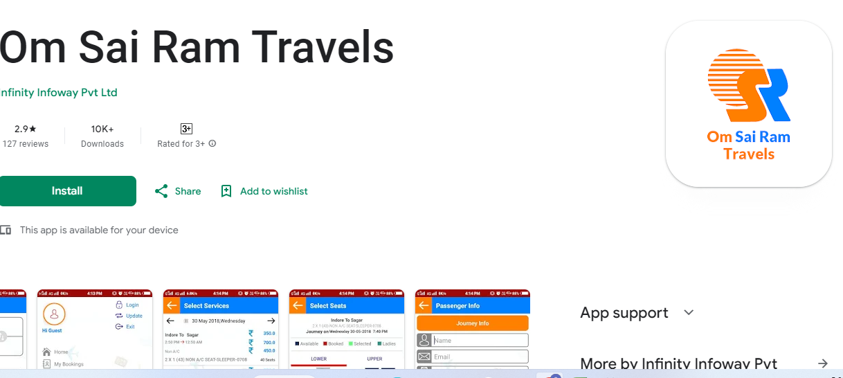 Transforming Travel: How Om Sairam Travels App Makes Journeys Effortless