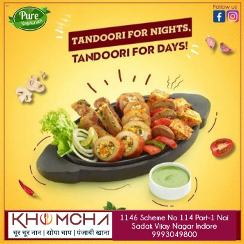 The Secret Ingredient to Rekindling Family Bonds: Tandoor Ki Mehak Khomcha Restaurant Khomcha Restaurant, 1146, Scheme No 114, Part-1, Nai Sadak , Indore, India, Madhya Pradesh
