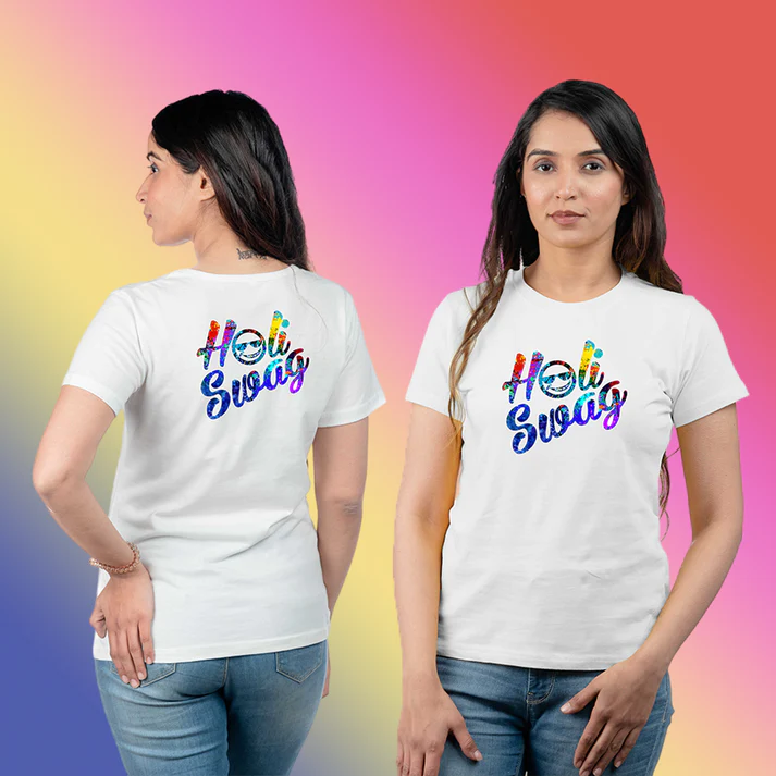 Celebrate Holi with Style: The Perfect T-Shirt for Vibrant Women