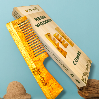 Discover the Natural Beauty Secret: Neem Wood Comb Duo for Healthy Hair