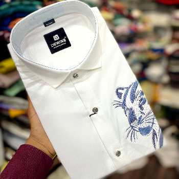 Elevate Your Style: The Story of Arjun and His Perfect White Embroidered Shirt Shree Shivaay Men's Wear B, 8, Deendayal Nagar Main Rd, Tata Nagar, Ratlam, Madhya Pradesh 457001