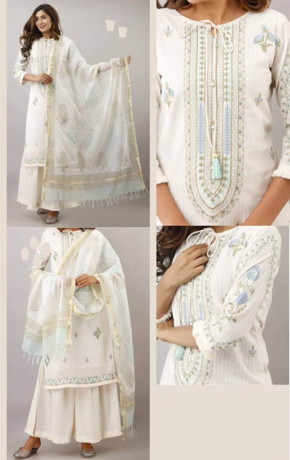 Embrace Elegance with the Perfect Floral Print Kurta Set