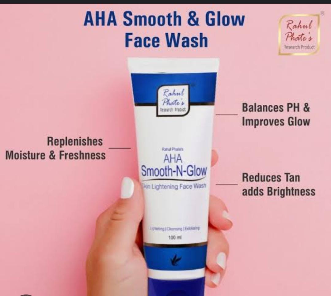 Revitalize Your Skin: A Journey with AHA Smooth and Glow Face Wash