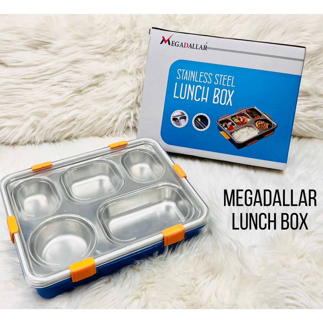 Revolutionize Your Lunchtime with the Durable Stainless Steel Lunch Box