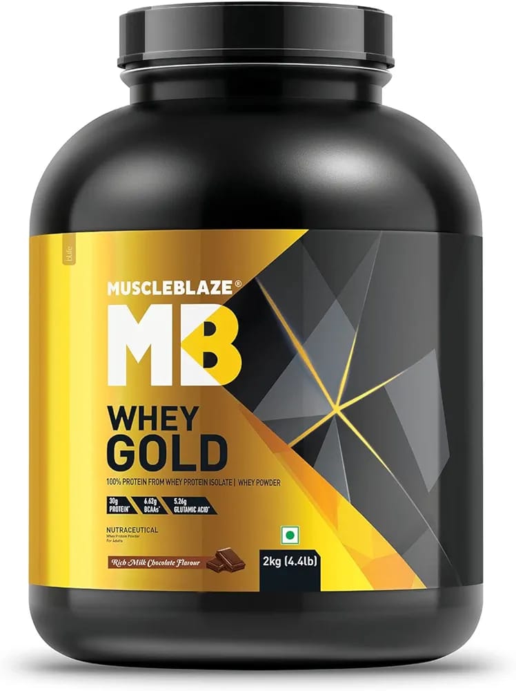 Transform Your Fitness Journey with MuscleBlaze Whey Gold | NOBEL NUTRITION