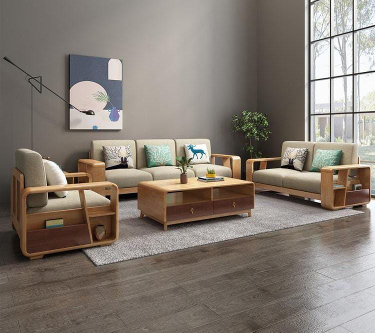 Transform Your Living Space: How Dhanashree's Wooden Sofa Set Solves Your Comfort Dilemma