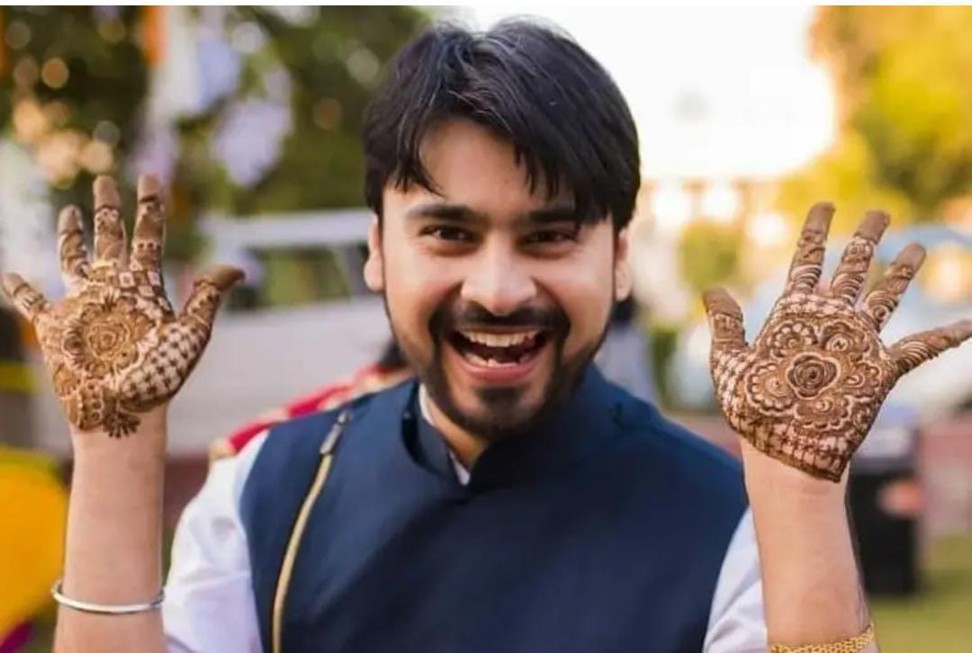 Transforming Traditions: The Tale of a Groom's Mehndi Journey Vishal Mehandi Art Gate No 1 Basement, Old Gaurav Tower, Malviya Nagar, Jaipur - 302017 (gaurav Tower)