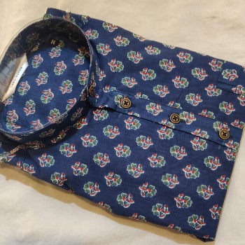 Transforming Traditions: The Modern Indian Man's Journey with Sanganeri Printed Kurtas