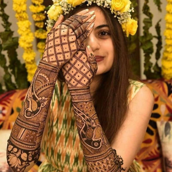 The Perfect Bridal Back Hand Heena Design: A Journey to Elegance