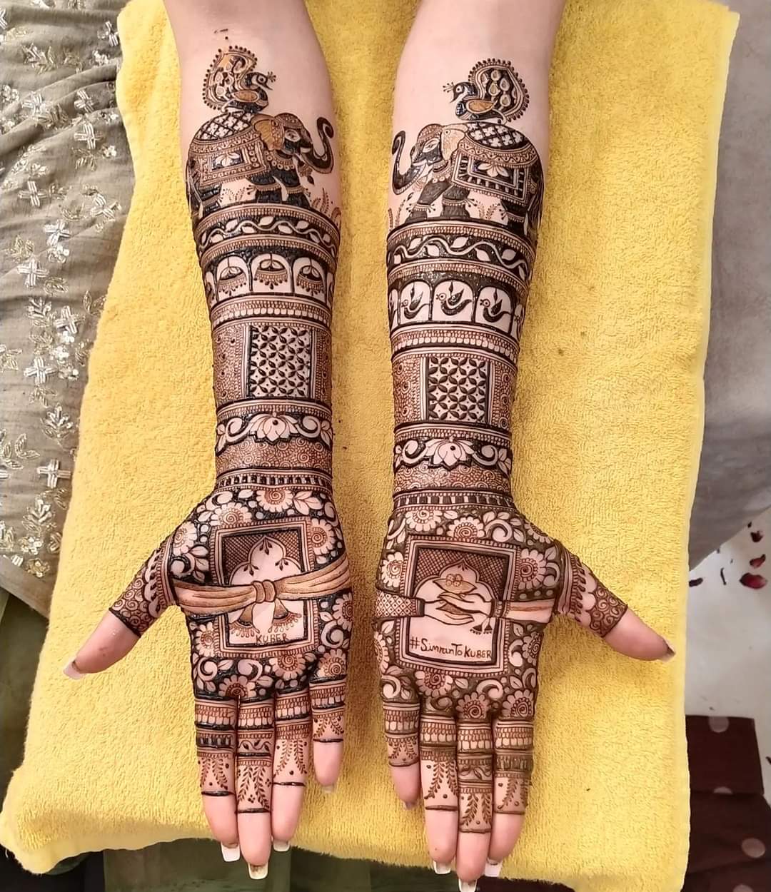 Transform Your Wedding Day with Exquisite 3D Bridal Mehendi