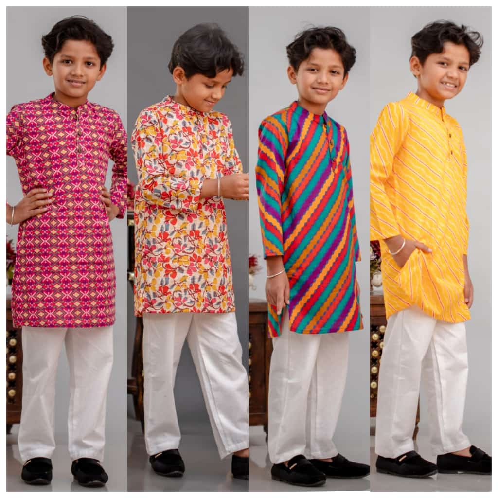 Embracing Tradition with Style: The Perfect Boys' Cotton Kurta