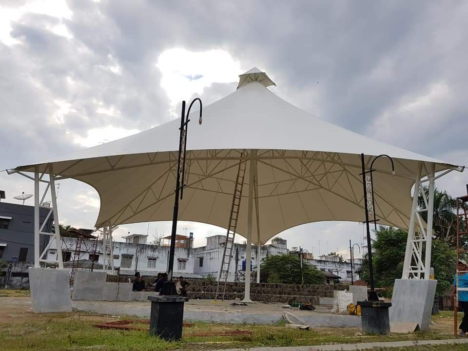 Transforming Outdoor Spaces: How Rakesh Solved His Resort's Biggest Challenge with Tensile Structures