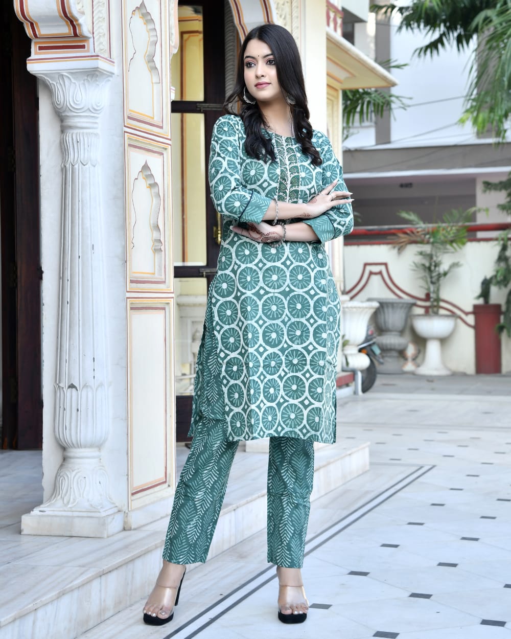 Embrace Tradition with Style: The Allure of Pure Cotton Printed Jaipuri Kurtis