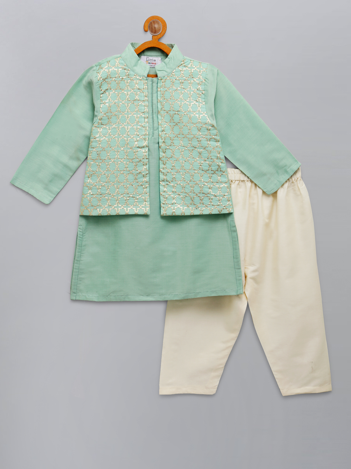 Embrace Elegance with Effortless Style: The Tale of the Pastel Green Kurta