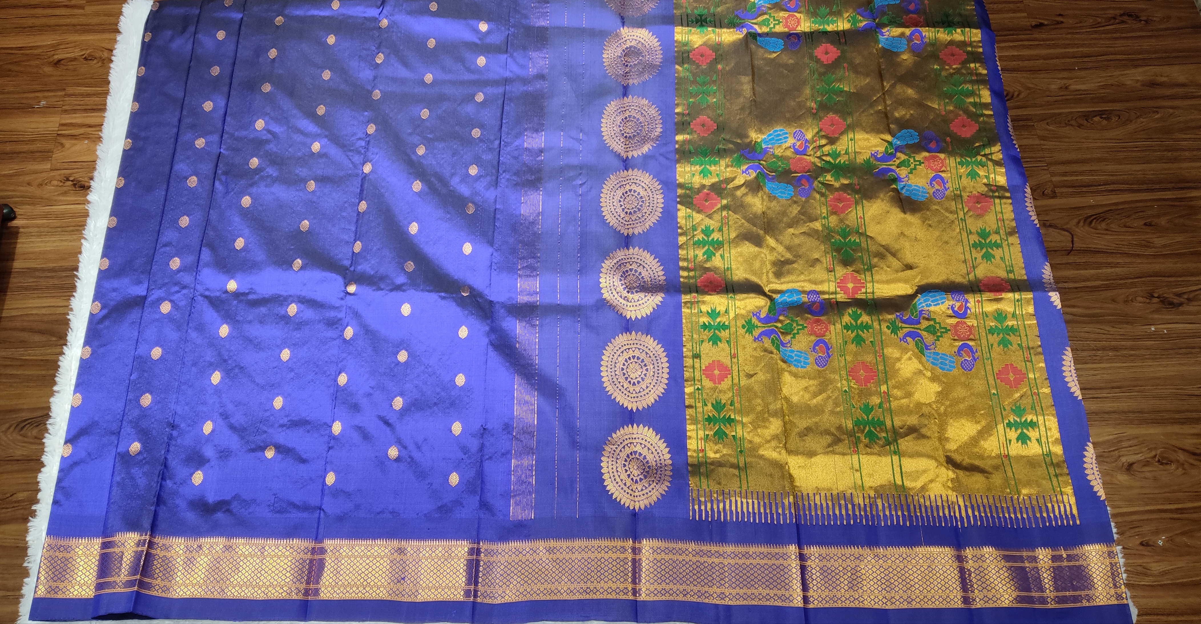 The Timeless Elegance of Pure Silk Paithani Sarees: A Tale of Tradition and Grace