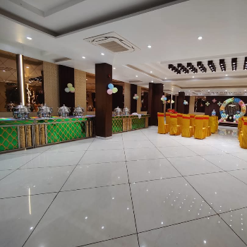 Transforming Celebrations: How Hotel Kusum Palace's Buffet Area Solves Event Planning Woes