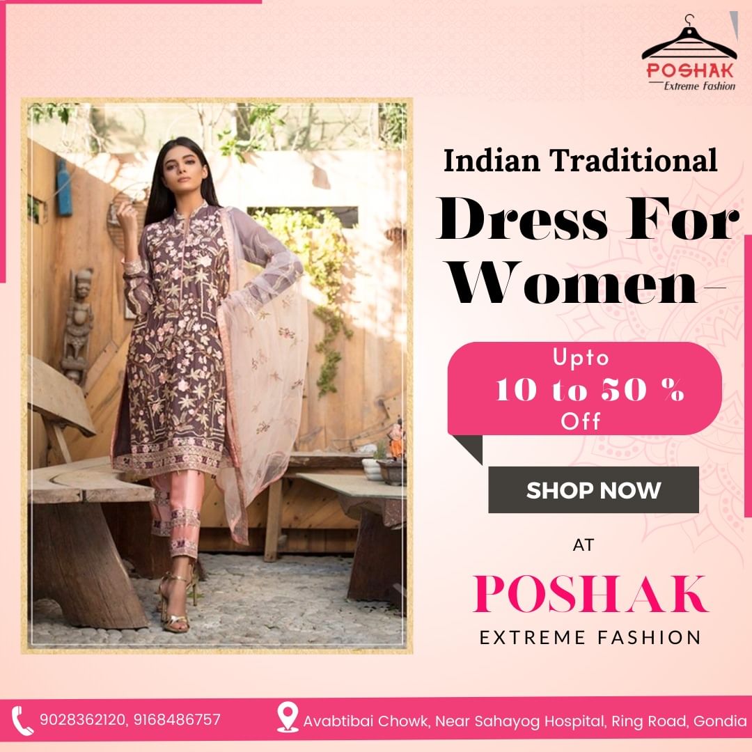 Embrace Timeless Elegance: Discover the Magic of Traditional Women's Clothing | Poshak Extreme Fashion