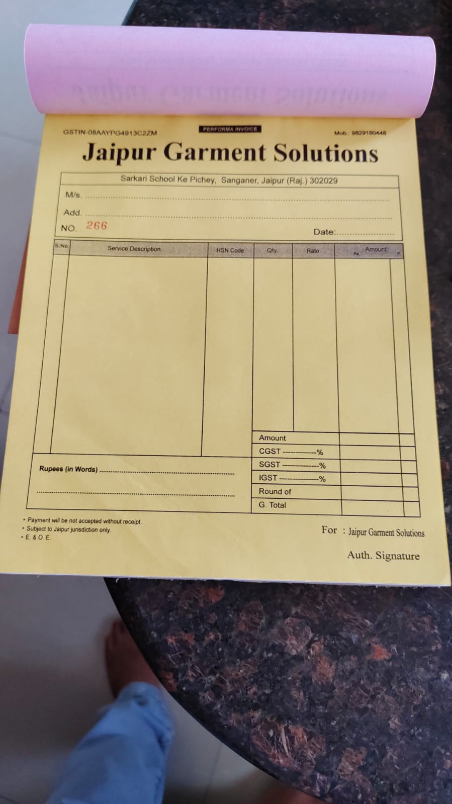 Transform Your Business Efficiency with Customized Bill Book Printing