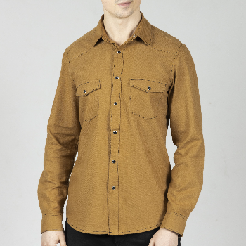 Transform Your Style: The Perfect Tan Western Shirt for the Modern Indian Man