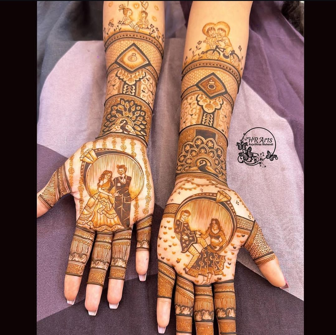 The Perfect Mehndi for Your Engagement: A Story of Tradition and Beauty