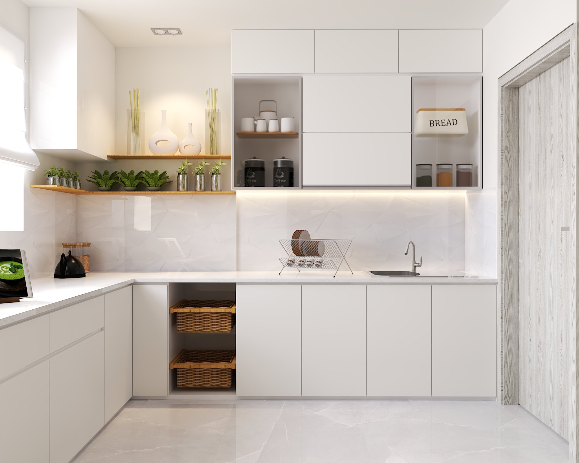 Transforming Spaces: How an L-Shaped Kitchen Became Priya’s Haven | VEGA Modular