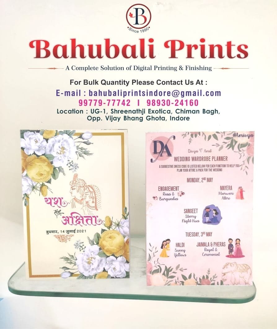 Crafting Memories: How Bahubali Prints Transforms Wedding Invitations