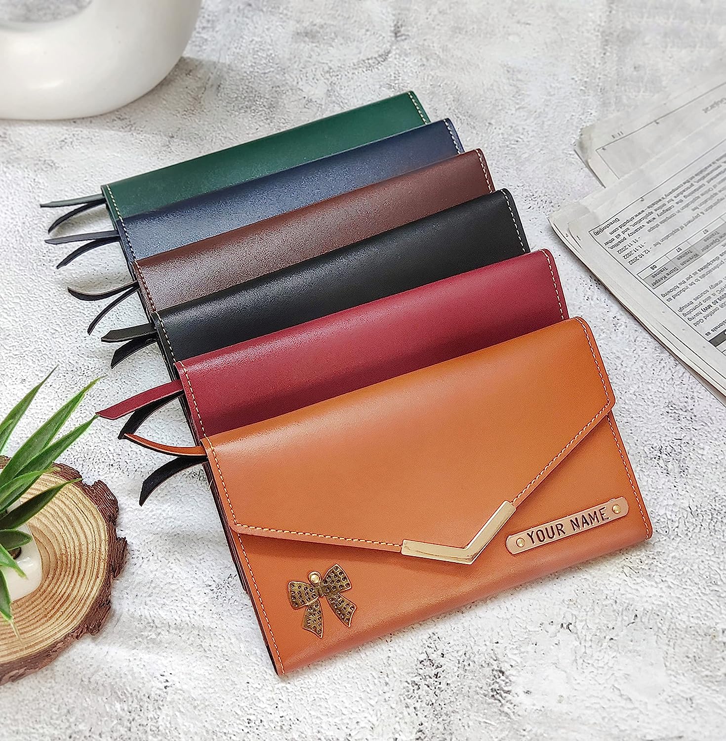 Empower Your Style: The Story of Meera and Her Personalized Leather Clutch