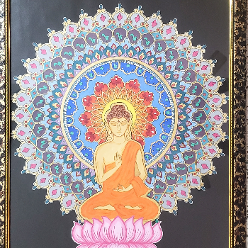 Finding Peace in Chaos: How Meditating Buddha Mandala Transforms Lives Mindfullexpressions® New Delhi, Delhi, 110009, India