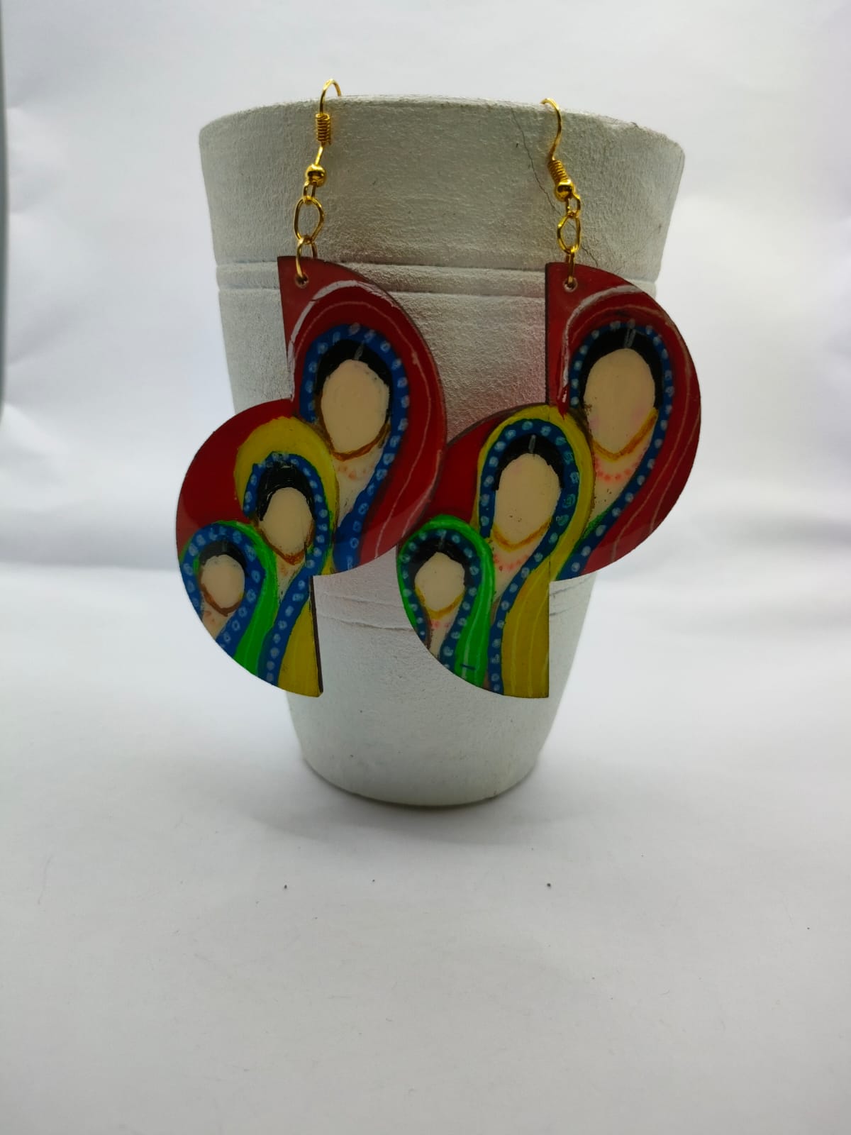 Embrace Tradition and Elegance with Traditional Women Art Earrings